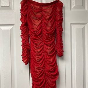 Fashion Nova, Small, red dress